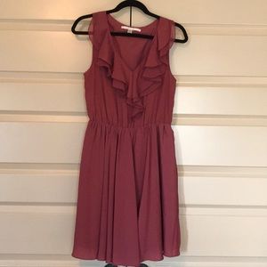 LC Lauren Conrad Size 10 dark pink dress